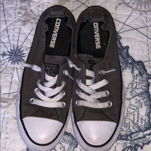 Grey converse